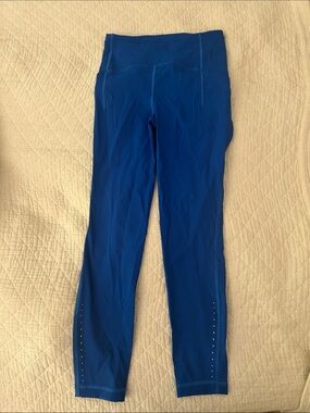 lululemon athletica Deep Blue High-Rise Workout Leggings